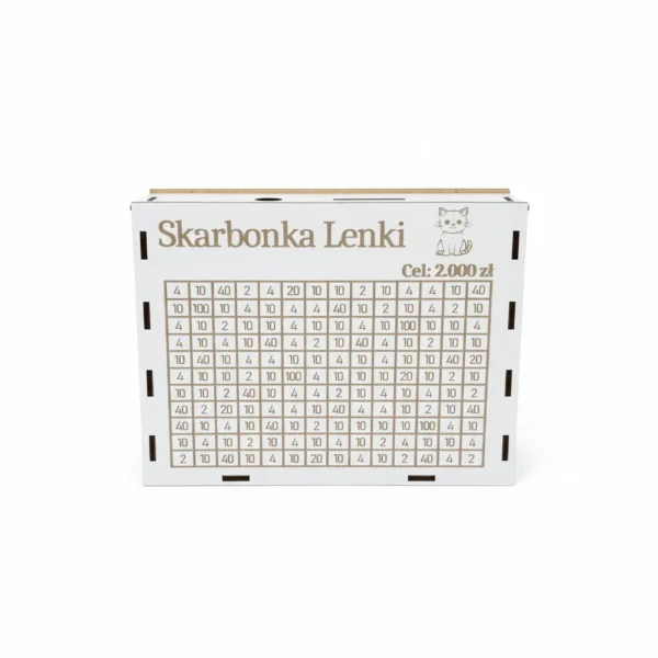 Personalizowana skarbonka + ZESTAW DIY