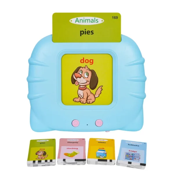 EduCards: Polsko-Angielski czytnik do nauki słówek (200+ słówek)